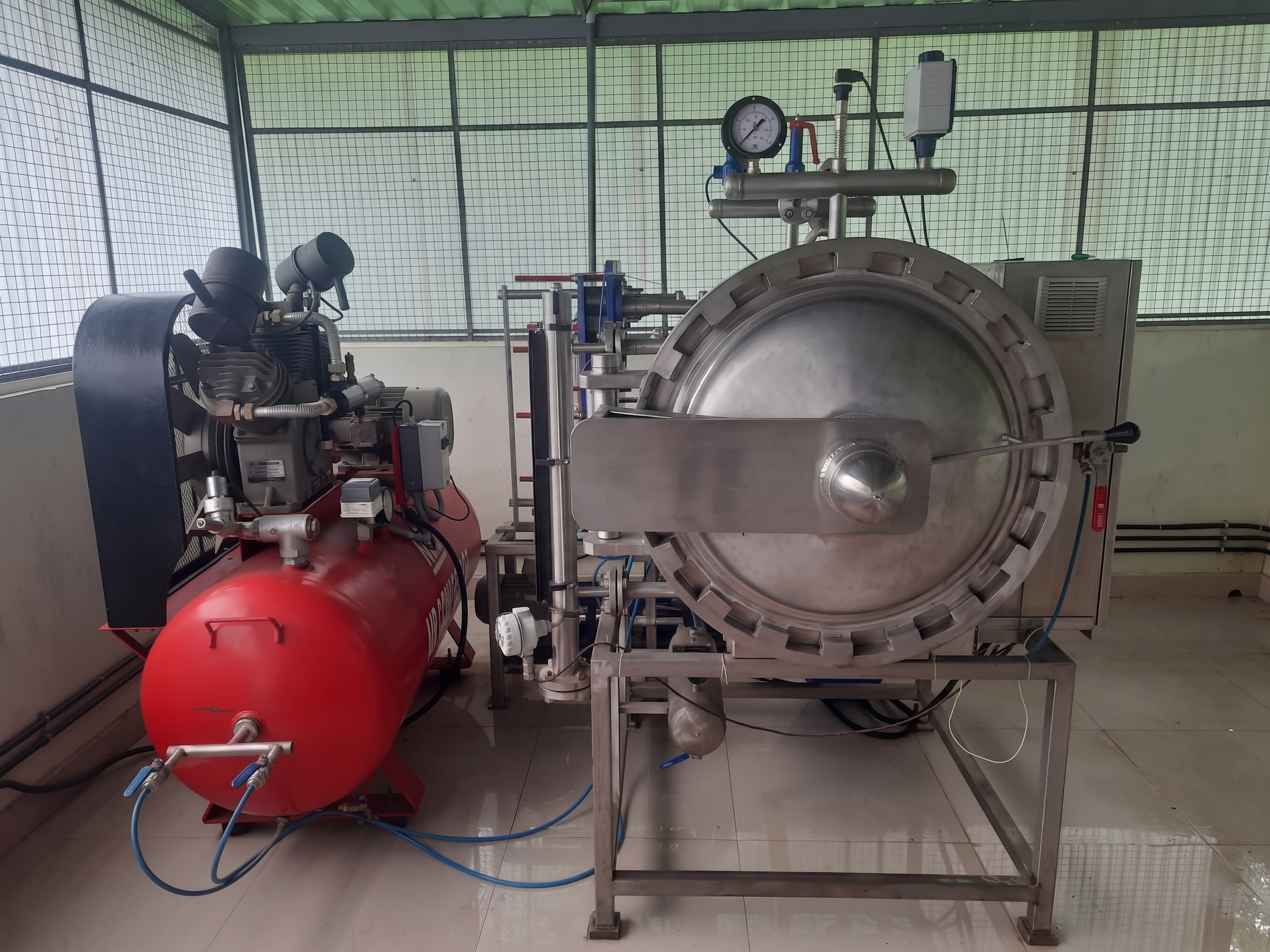 Pilot Retort - Test production equipment