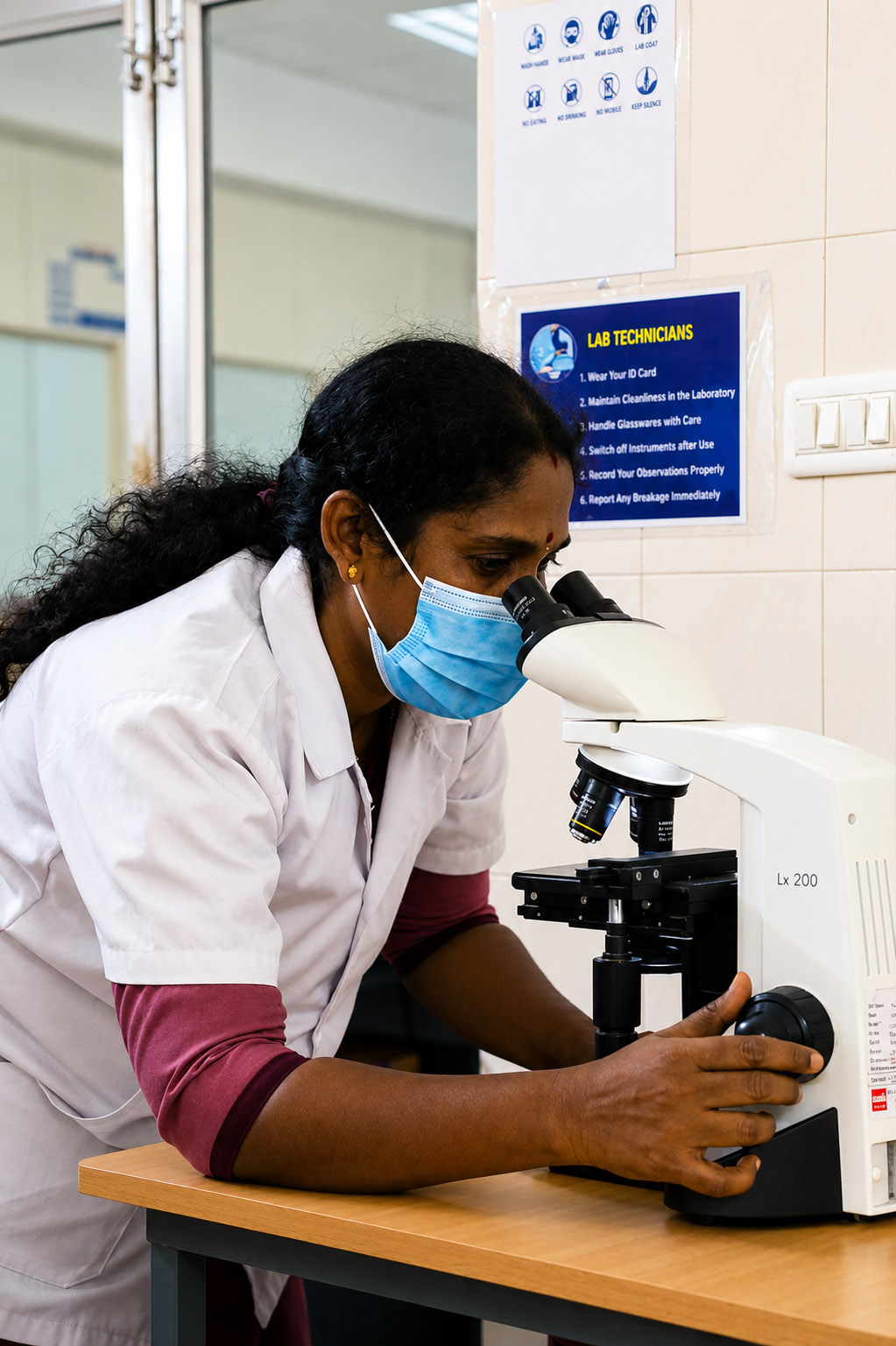 Hematology Lab Diagnostic Section